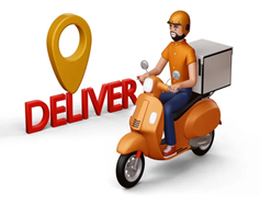 depositphotos_467374480 stock illustration delivery man riding motorcycle delivery